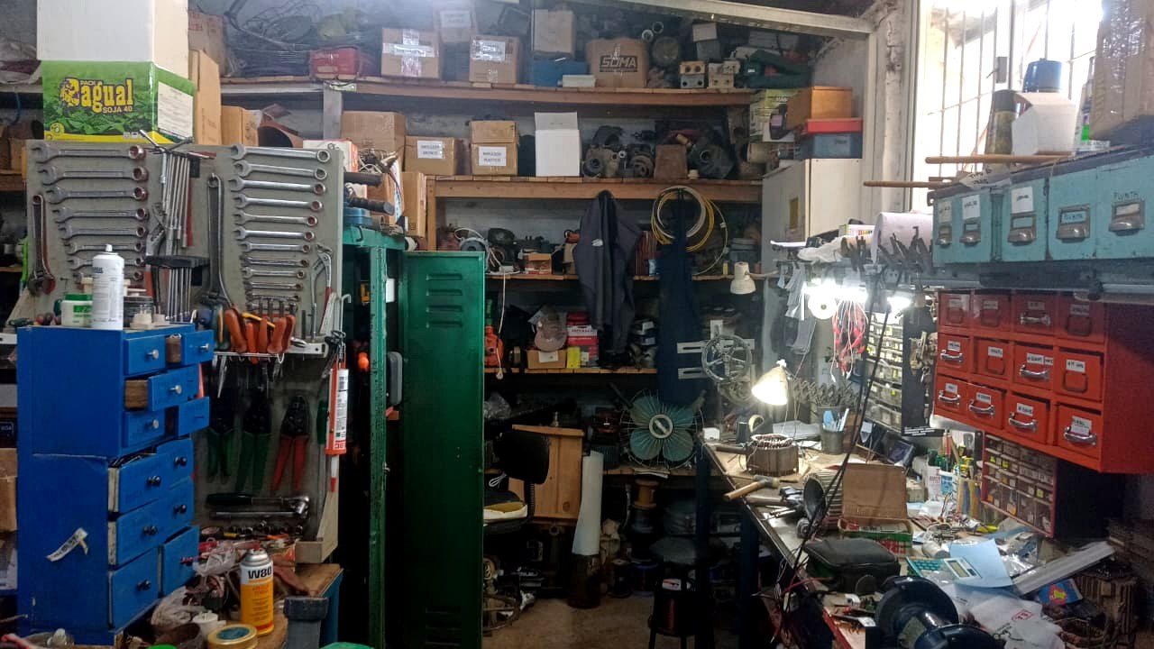 Taller de reparaciones y bobinado