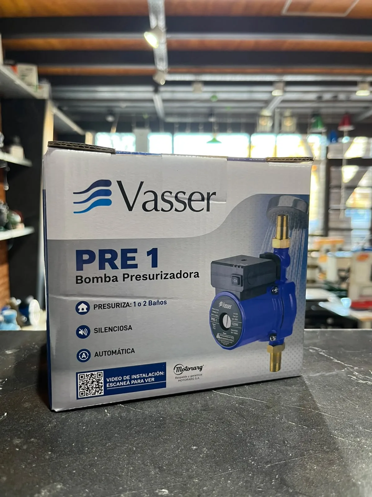 Bomba presurizadora Vasser disponible en AF Electricidad Esperanza